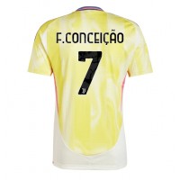 Camisa de Futebol Juventus Francisco Conceicao #7 Equipamento Secundário 2024-25 Manga Curta